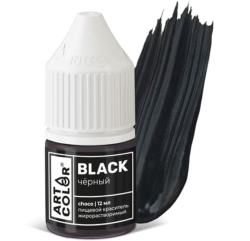 Изображение Краситель жирорастворимый Черный Art Color , 12 мл